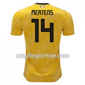 Completo Calcio Belgio Mertens 14 Divisa Trasferta Mondiali 2018